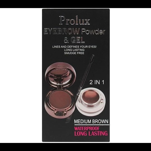 Eyebrow Powder & Gel - Medium Brown - Picture 2 of 2
